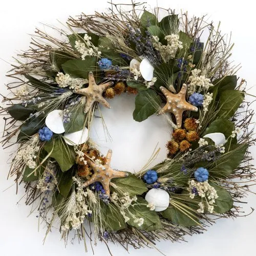 Big Sur Beach Coastal Wreath