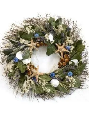 Big Sur Beach Coastal Wreath