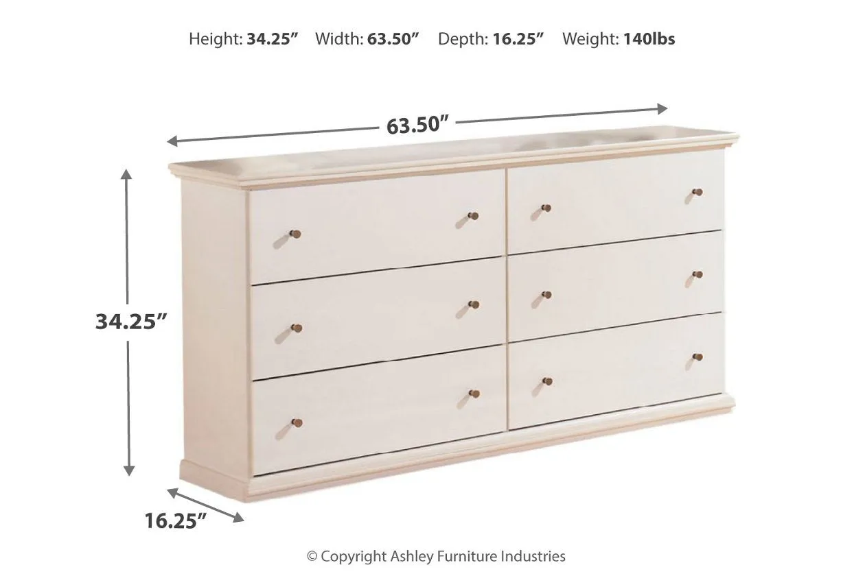 Bostwick Shoals White Dresser