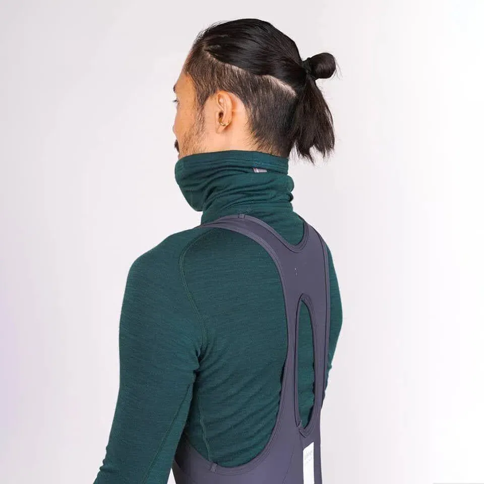 CAFE DU CYCLISTE Loulou Merino Neck Warmer - Alpine Green