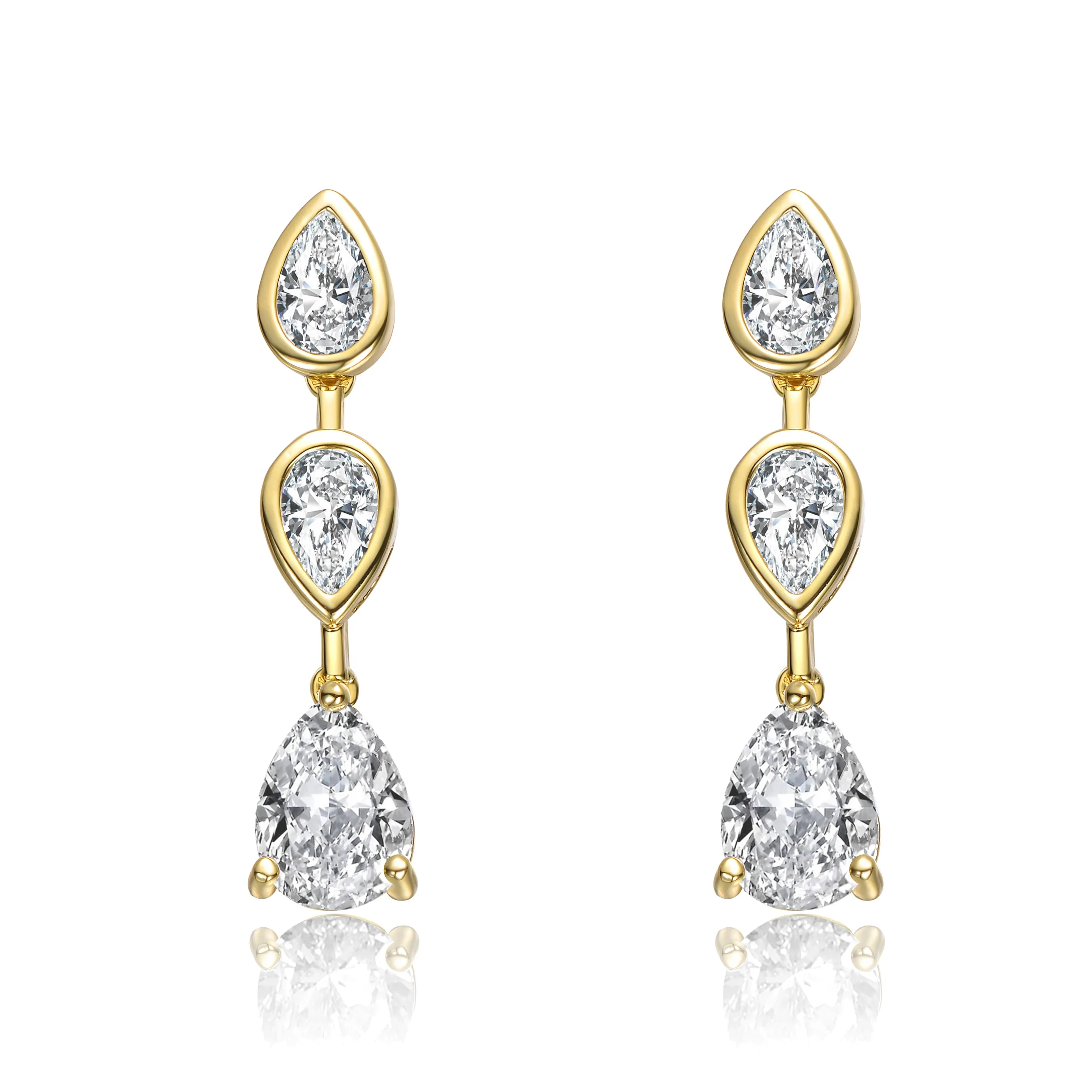 Constance Nouveau Pear Drop Earrings