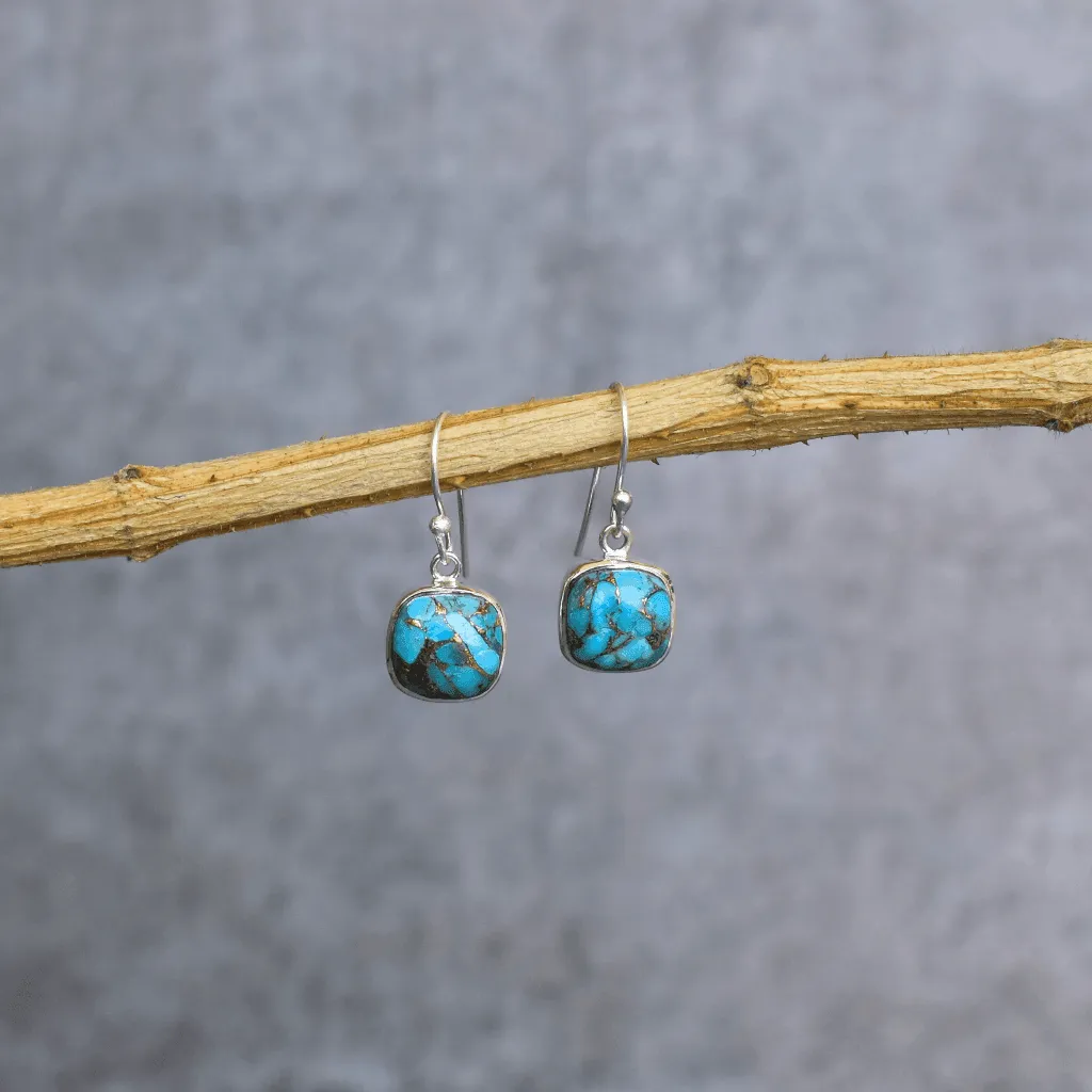 Cushion Conquer - Turquoise Dangle