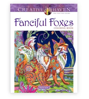 Dover Publications Creative Haven Fanciful Foxes Coloring Book