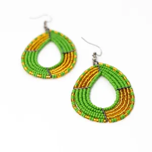 Earrings -  Lime