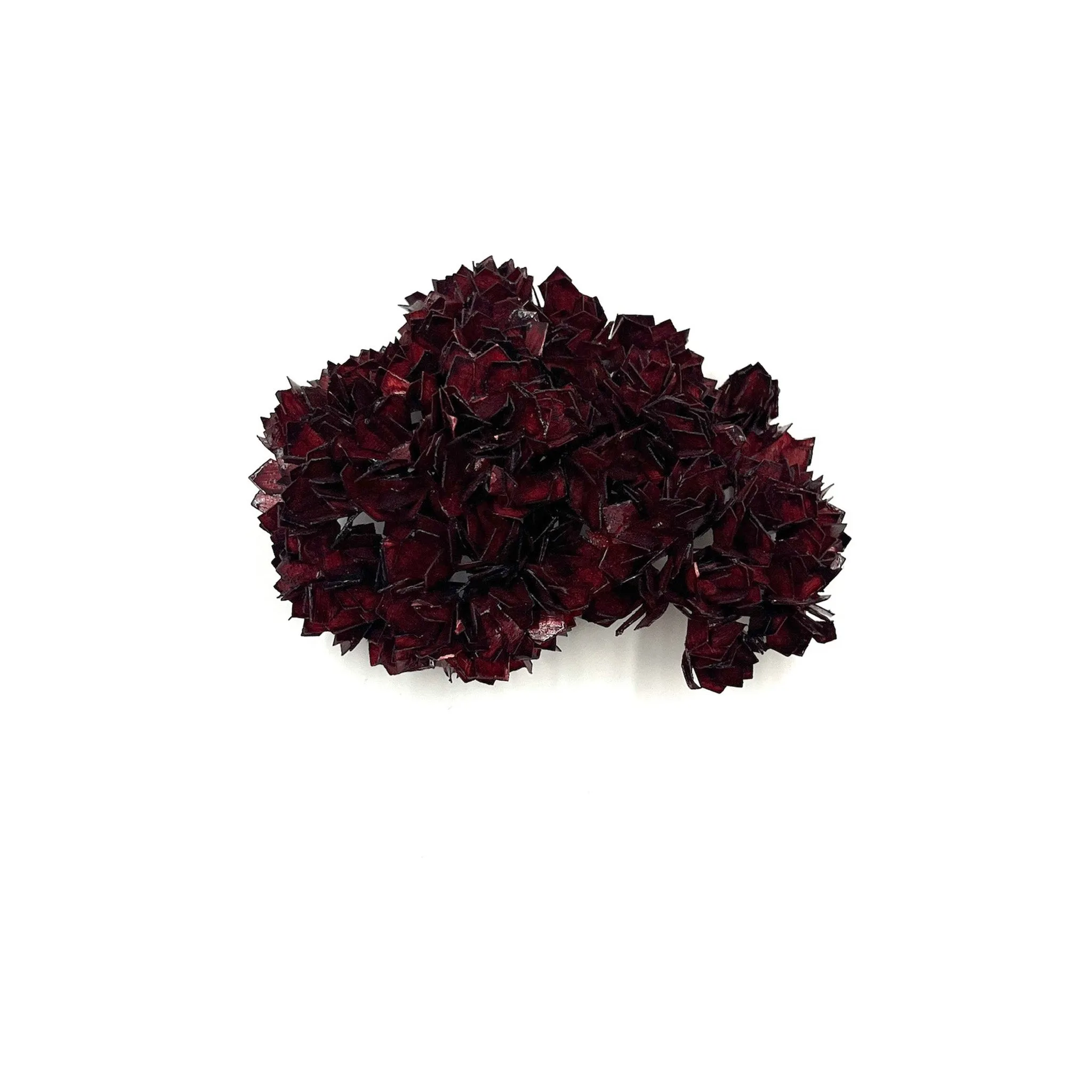 Hanna Liljenberg - Wine Red Flora Brooch