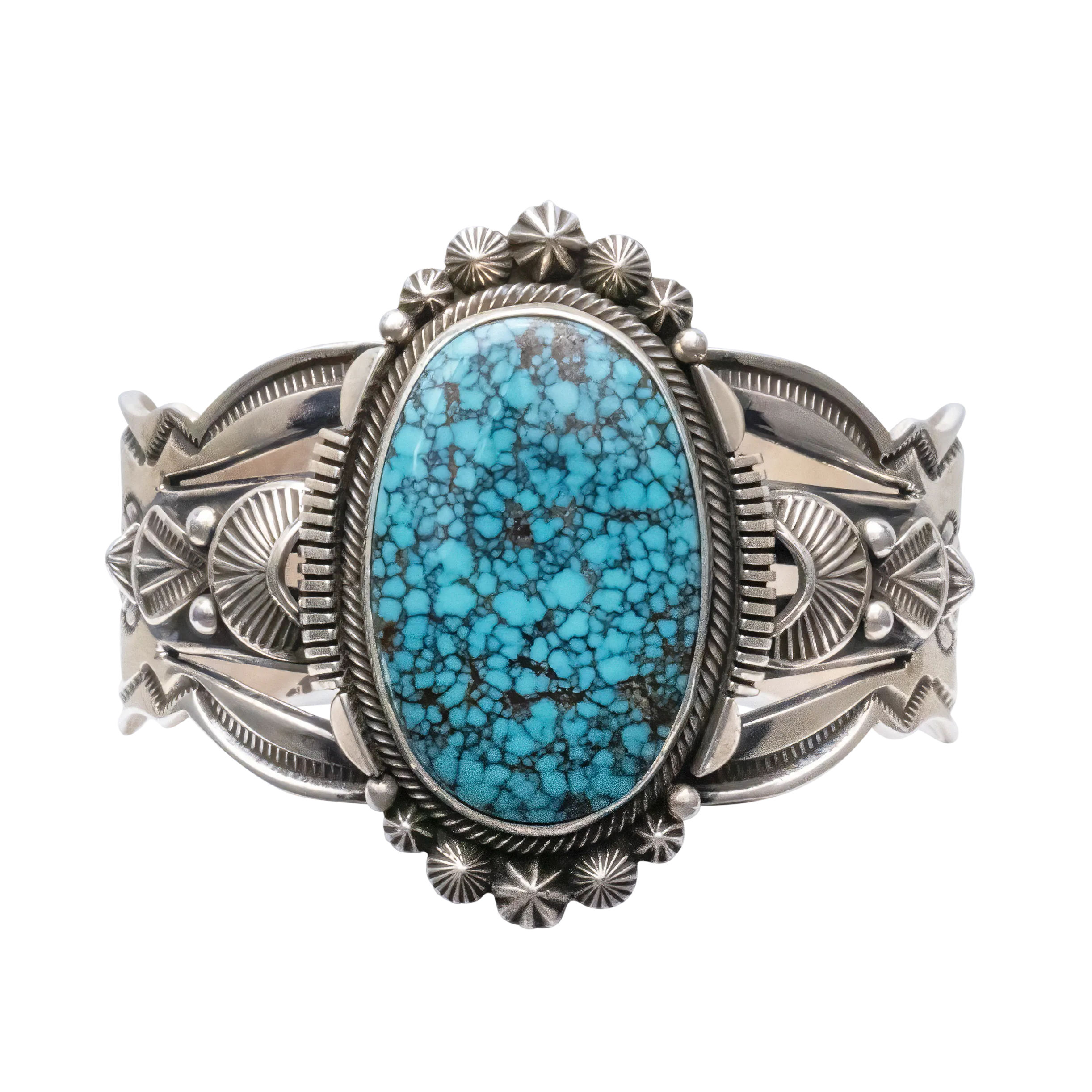 Kingman Turquoise Cuff | Aaron Toadlena