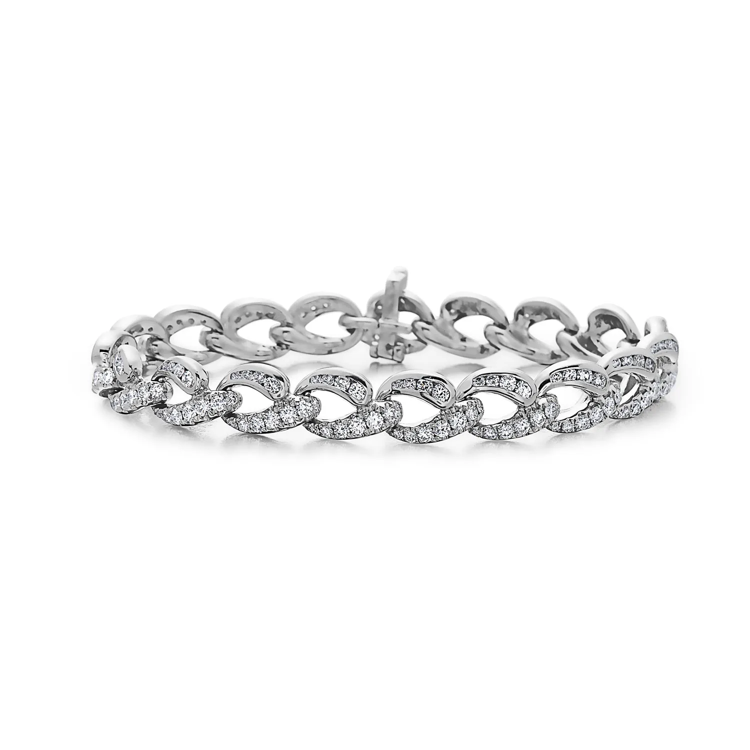 Krypell Collection Diamond Link Bracelet