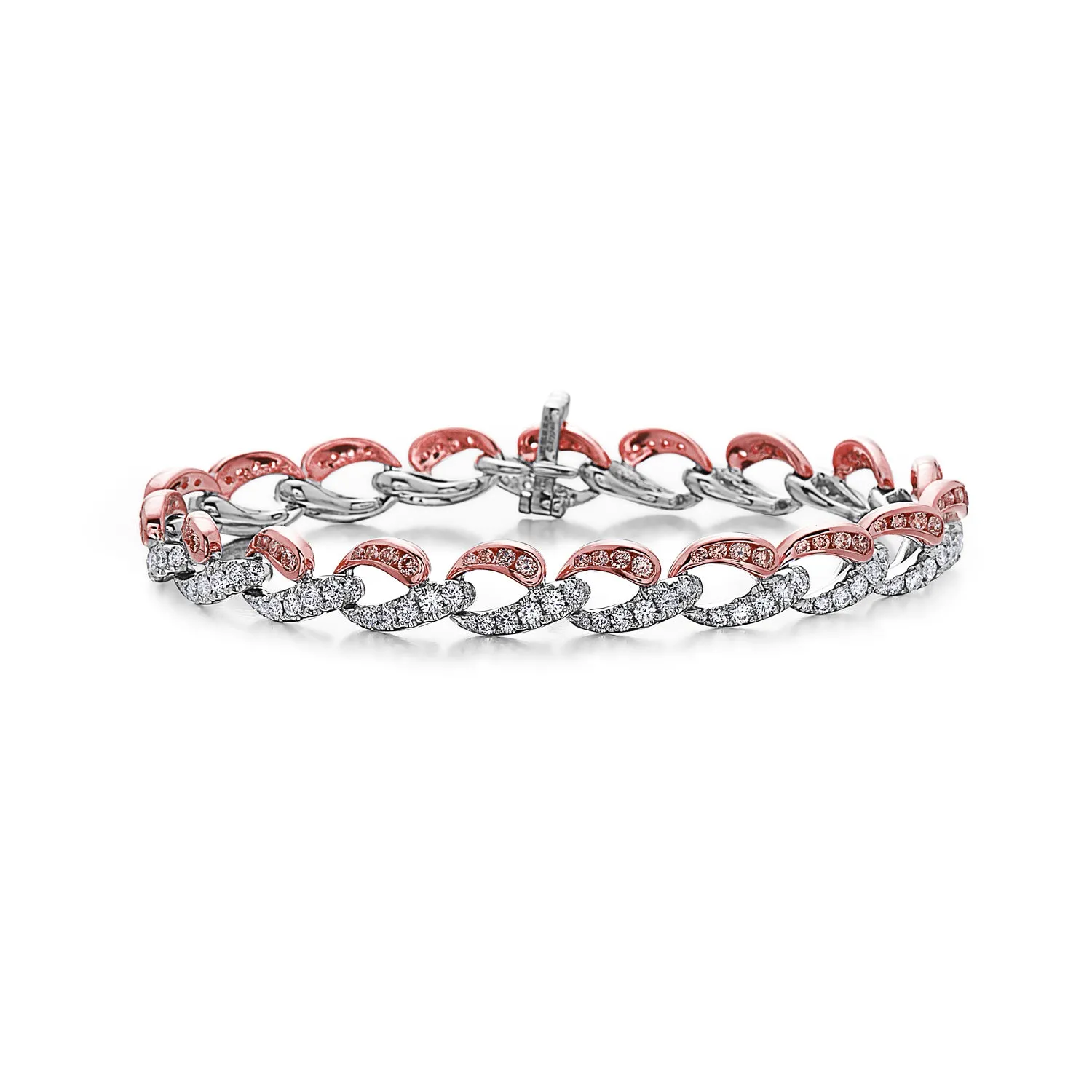 Krypell Collection Diamond Link Bracelet