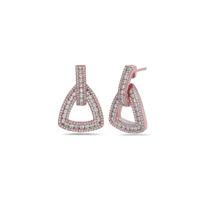 Krypell Collection Diamond U Earring