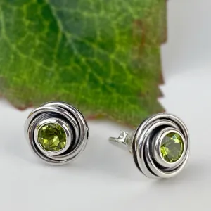 Lime Swirl Earrings - VE409PD