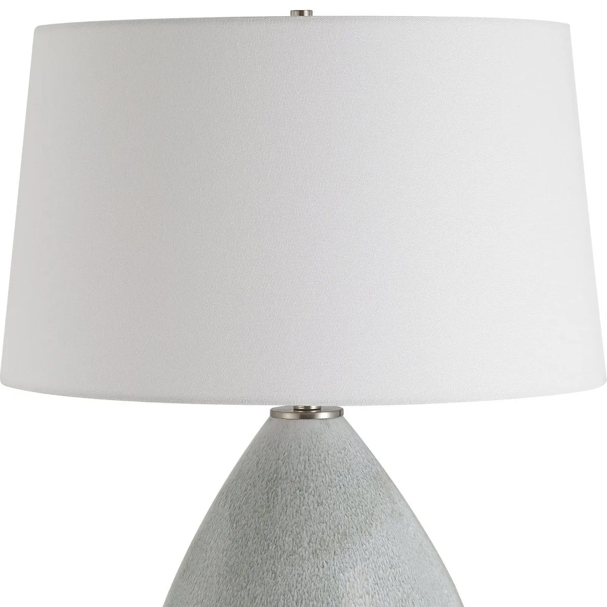 Moray Gray Glaze Table Lamp