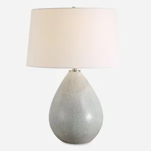 Moray Gray Glaze Table Lamp