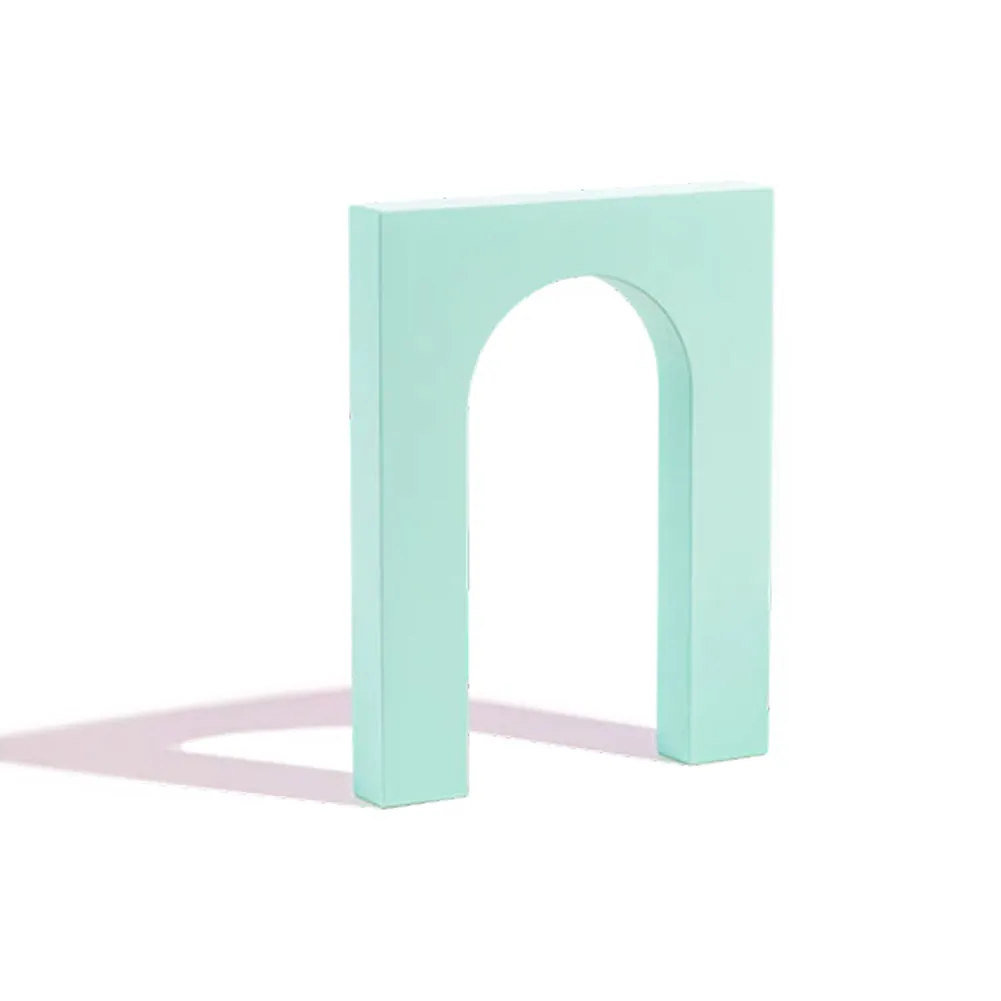 Propsyland Mint Green Single Curved Arch Wall Styling Prop