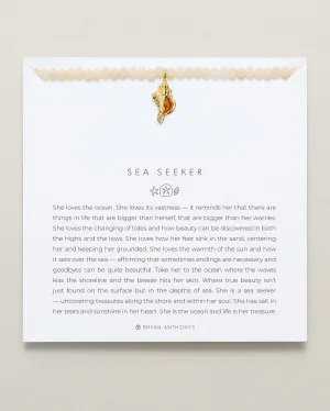 Sea Seeker Opal Beaded Necklace