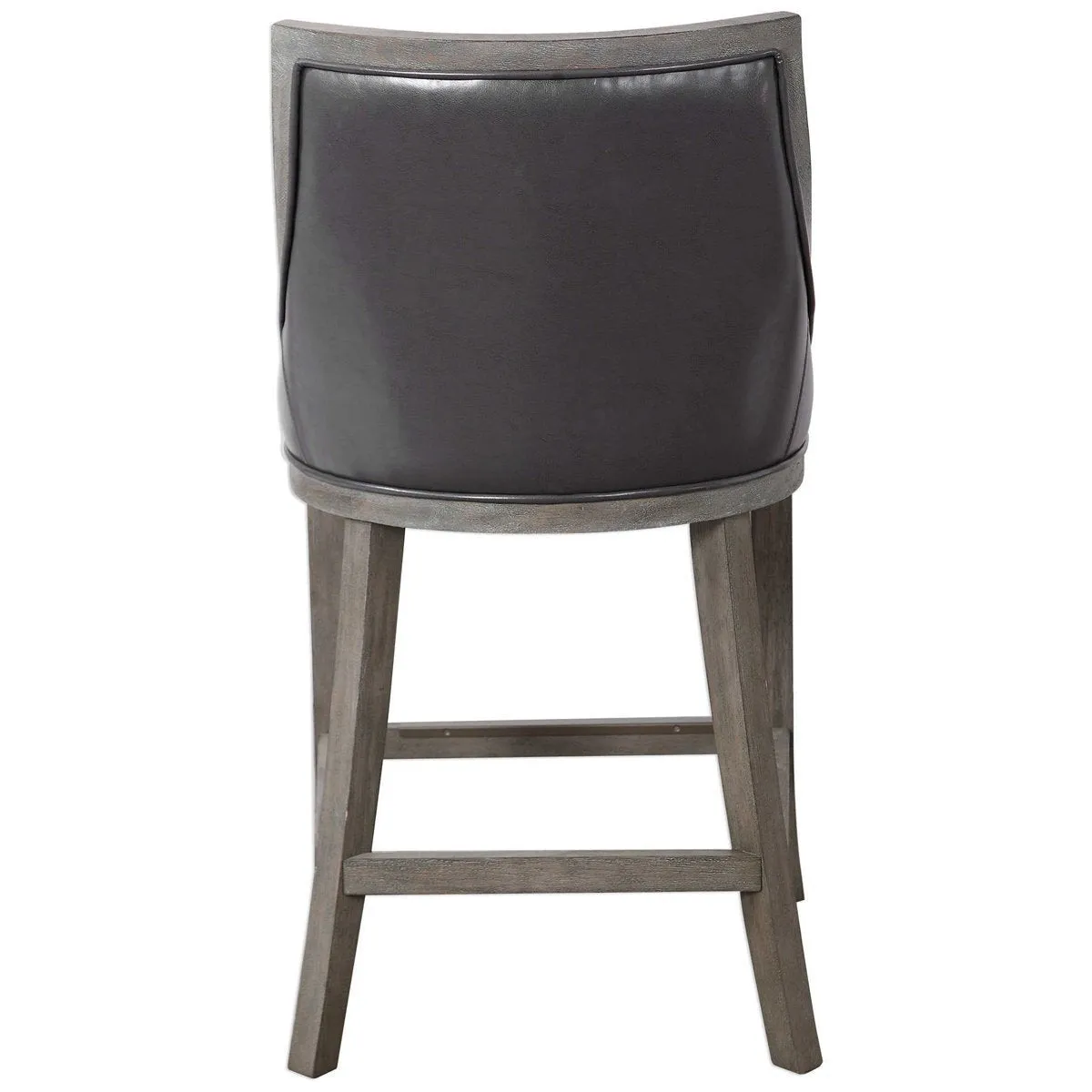 Uttermost Elowen Leather Counter Stool