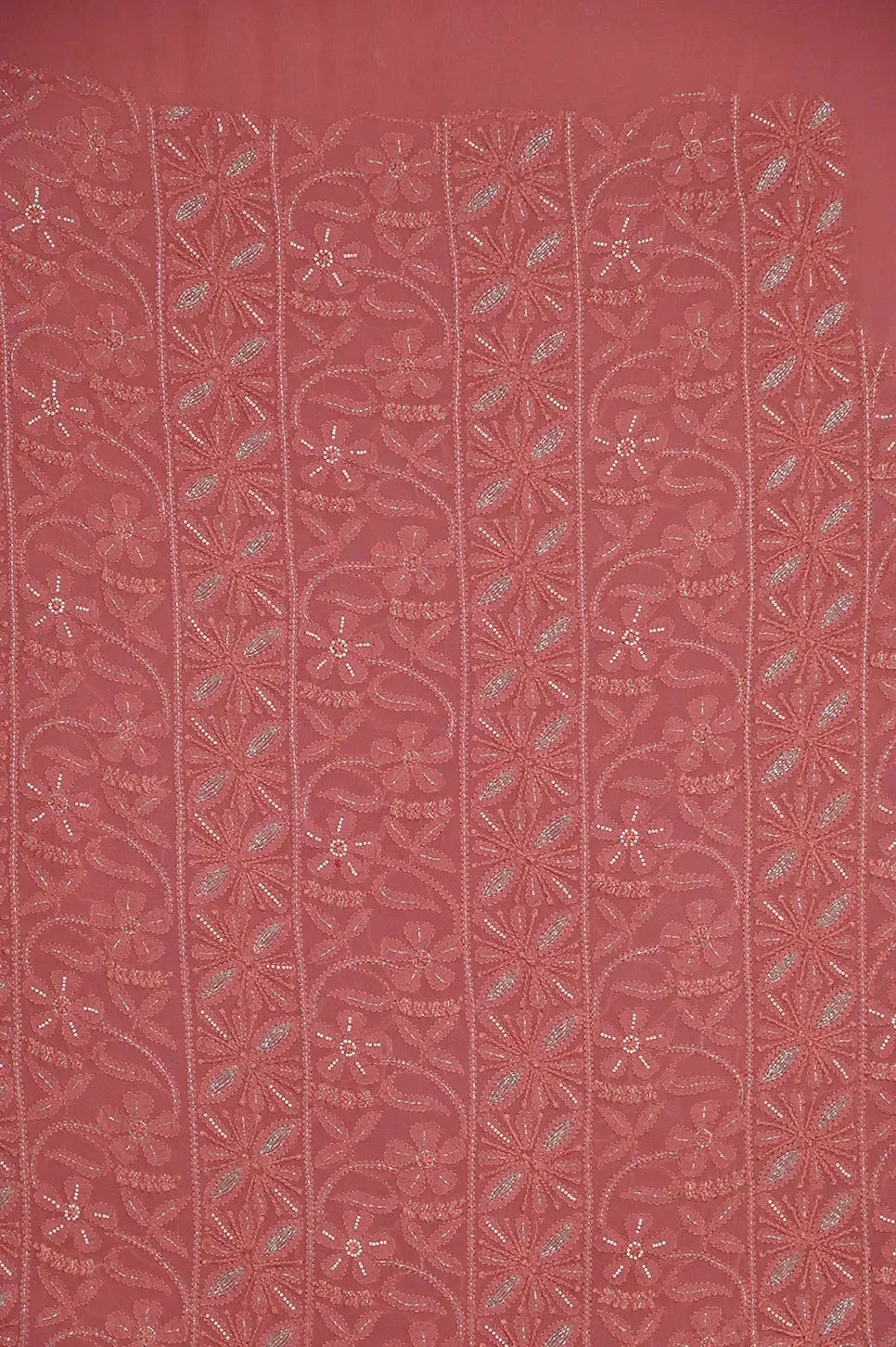 Viscose Length with Dupatta - Rosewood